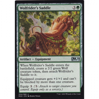 Wolfrider's Saddle : MAGIC 2020 204/280 - Magic the Gathering Single Card