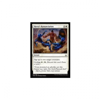 Djeru's Renunciation : HOUR OF DEVASTATION 011/209 - Magic the Gathering Single Card