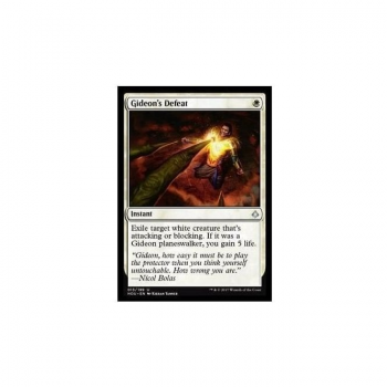 Gideon's Defeat : HOUR OF DEVASTATION 013/209 - Magic the Gathering Single Card