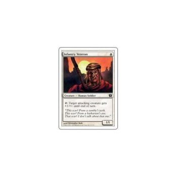 Infantry Veteran : NINTH EDITION 021/350 - Magic the Gathering Single Card