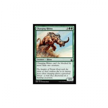 Charging Rhino : BATTLEBOND 192/254 - Magic the Gathering Single Card