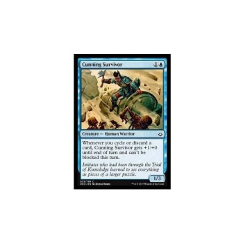 Cunning Survivor : HOUR OF DEVASTATION 033/209 - Magic the Gathering Single Card