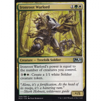 Ironroot Warlord : MAGIC 2020 209/280 - Magic the Gathering Single Card