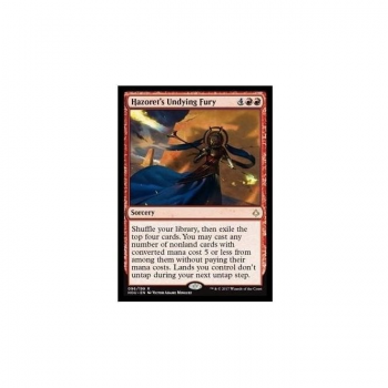 Hazoret's Undying Fury : HOUR OF DEVASTATION 096/209 - Magic the Gathering Single Card