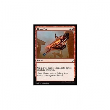 Open Fire : HOUR OF DEVASTATION 105/209 - Magic the Gathering Single Card