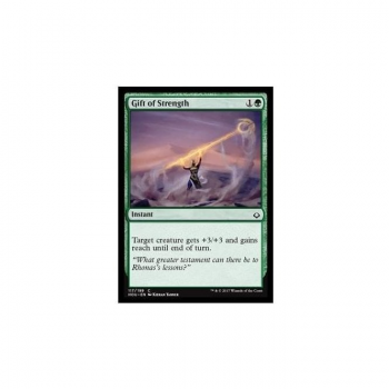Gift of Strength : HOUR OF DEVASTATION 117/209 - Magic the Gathering Single Card