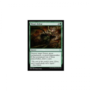 Nissa's Defeat : HOUR OF DEVASTATION 123/209 - Magic the Gathering Single Card
