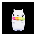 Exploding Stuffed Animal Exploding Kittens Plush Figure - Rainbow-Ralphing Cat | Chaos Cards