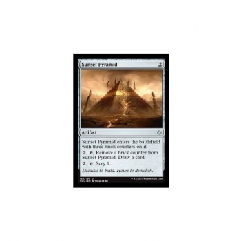 Sunset Pyramid : HOUR OF DEVASTATION 166/209 - Magic the Gathering Single Card