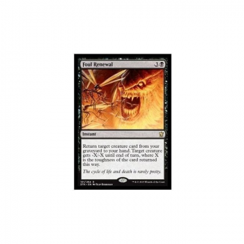 Foul Renewal : DRAGONS OF TARKIR 101/264 - Magic the Gathering Single Card