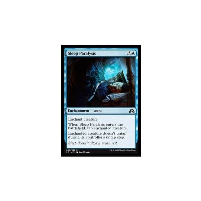 Sleep Paralysis : SHADOWS OVER INNISTRAD 087/297 - Magic the Gathering  Single Card