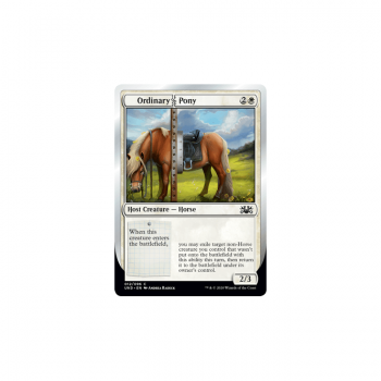 Ordinary | Pony : UNSANCTIONED 012/096 - Magic the Gathering Single Card