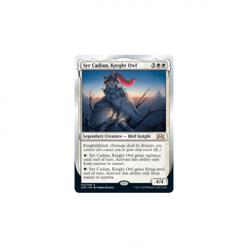 Syr Cadian, Knight Owl : UNSANCTIONED 015/096 - Magic the Gathering Single Card
