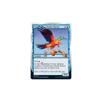 Carnivorous Death-Parrot : UNSANCTIONED 019/096 - Magic the Gathering Single Card