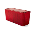 Dragon Shield Storage Box w. four compartments - Ruby