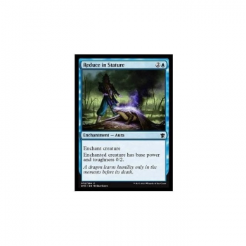 Reduce in Stature (FOIL) : DRAGONS OF TARKIR 072/264 - Magic the Gathering Single Card