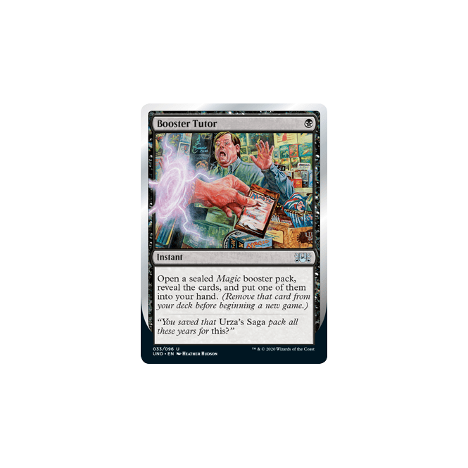 Booster Tutor : UNSANCTIONED 033/096 - Magic the Gathering Single Card