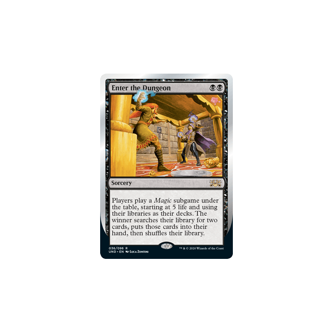 Enter the Dungeon : UNSANCTIONED 036/096 - Magic the Gathering Single Card Enter the Dungeon : UNSANCTIONED 036/096 - Magic the Gathering Single Card
