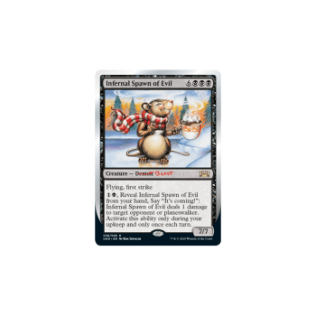 Infernal Spawn of Evil : UNSANCTIONED 038/096 - Magic the Gathering Single Card