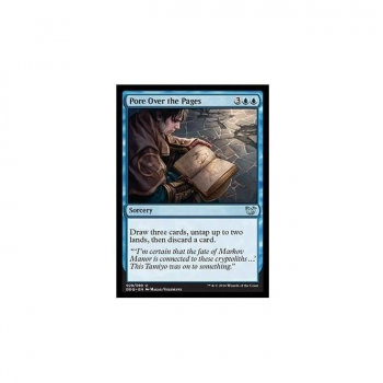 Pore Over the Pages (FOIL) : SHADOWS OVER INNISTRAD 079/297 - Magic the Gathering Single Card