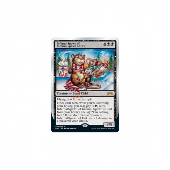 Infernal Spawn of Infernal Spawn of Evil : UNSANCTIONED 039/096 - Magic the Gathering Single Card