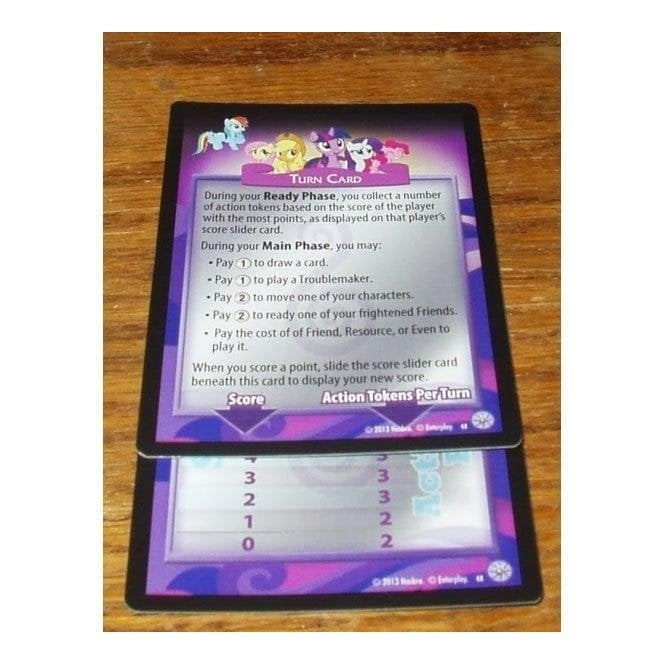 MY LITTLE PONY Reference Card - Turn Card | Chaos Cards