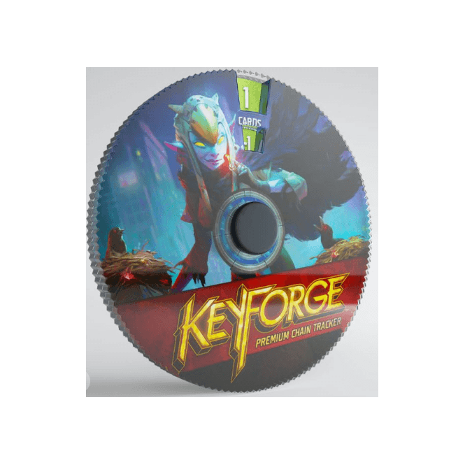 Keyforge Premium Chain Tracker Shadows Chaos Cards