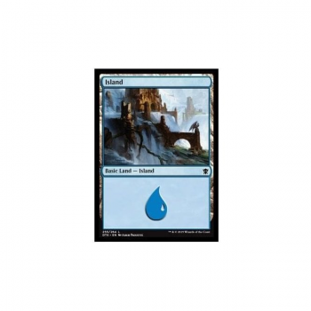 Island (FOIL) : DRAGONS OF TARKIR 255/264 - Magic the Gathering Single Card