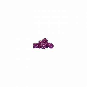 Legend Dice Dice Set : 16mm Opaque Purple