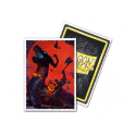 Dragon Shield (Standard size) (100) Art Sleeves Matte - Halloween Dragon - Image 2