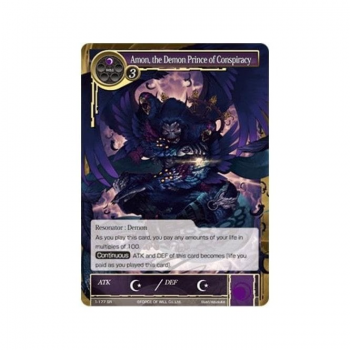 Force of Will TCG - Promo Card : PR2014-16 Amon, the Demon Prince of Conspiracy