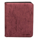 Ultra Pro Zippered 9-Pocket Premium Pro-Binder - Suede Ruby - Image 2