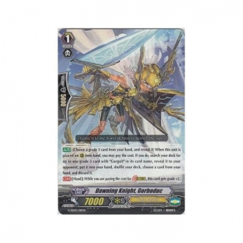 Dawning Knight, Gorboduc : G-SD02-011 - Cardfight!! Vanguard Single Card