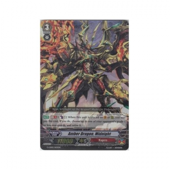 Amber Dragon, Midnight (Holo) : G-LD02-003 - Cardfight!! Vanguard Single Card