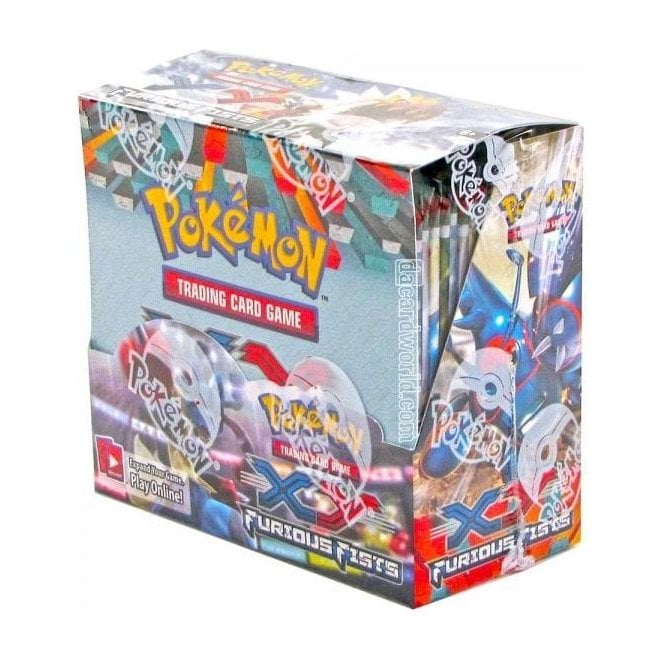 Pokemon Sealed Booster Box (36 packs) - XY Furious Fists | Chaos Cards Pokemon Sealed Booster Box (36 packs) - XY Furious Fists | Chaos Cards