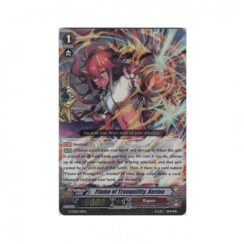 Flame of Tranquility, Aermo (Holo) : G-LD02-011 - Cardfight!! Vanguard Single Card