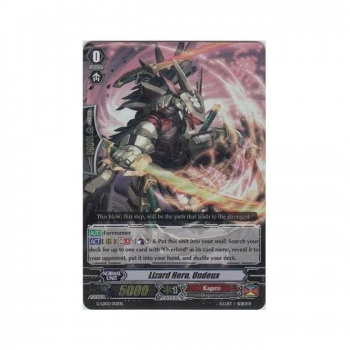 Lizard Hero, Undeux (Holo) : G-LD02-012 - Cardfight!! Vanguard Single Card
