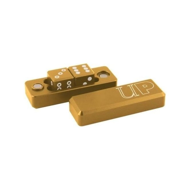 Ultra Pro Gravity Dice 2 D6 Dice Set (Gold Edition) Chaos Cards