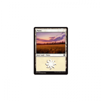 Plains : COMMANDER 2017 296/309 - Magic the Gathering Single Card