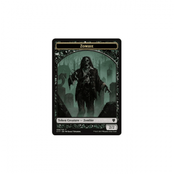 Zombie // Gold (TOKEN) : COMMANDER 2017 TOKEN 05&10 - Magic the Gathering Single Card