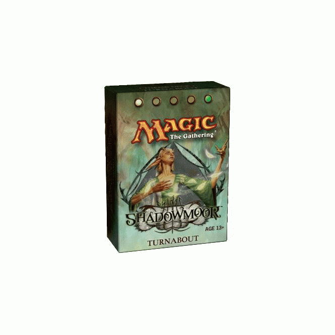 Magic the Gathering Cards Theme Deck - Shadowmoor - TURNABOUT Magic the Gathering Cards Theme Deck - Shadowmoor - TURNABOUT