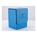 Ultimate Guard Flip Case 80+ Leatherette Blue