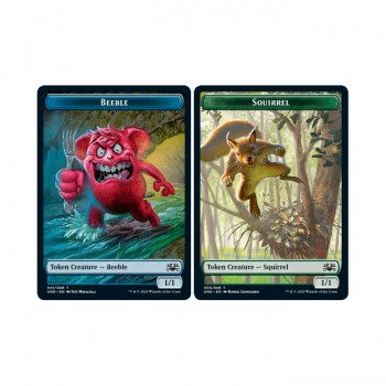 Beeble 1/1 // Squirrel 1/1 (TOKEN) : UNSANCTIONED Token - 02 - Magic the Gathering Single Card