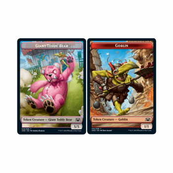Gaint Teddy Bear 5/5 // Goblin 1/1 (TOKEN) : UNSANCTIONED Token - 03 - Magic the Gathering Single Card
