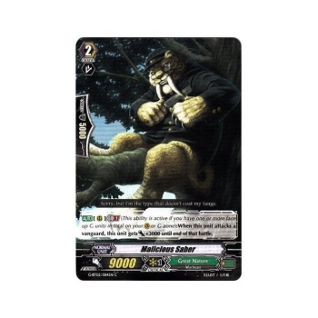 Malicious Sabre : G-BT02-084 - Cardfight!! Vanguard Single Card