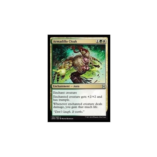 Armadillo Cloak : ETERNAL MASTERS 195/249 - Magic the Gathering Single Card Armadillo Cloak : ETERNAL MASTERS 195/249 - Magic the Gathering Single Card