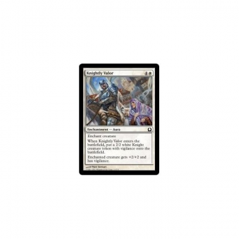 Knightly Valor : RETURN TO RAVNICA 013/274 - Magic the Gathering Single Card