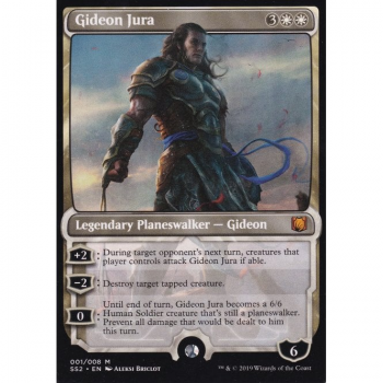 Gideon Jura : SIGNATURE SPELLBOOK GIDEON 001/008 - Magic the Gathering Single Card