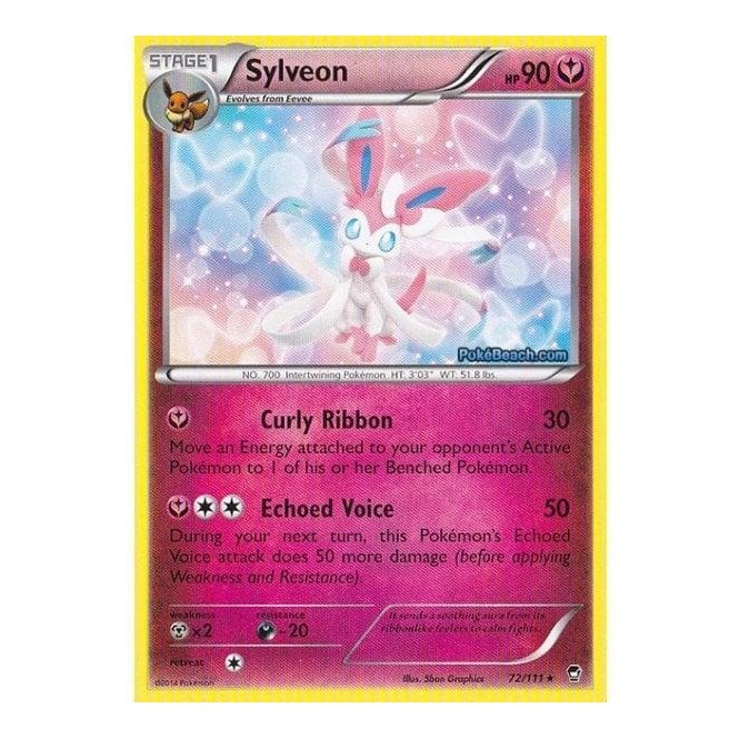 Pokemon Single Card XY - FURIOUS FISTS (Reverse Holo) - 072/111 : Sylveon | Chaos Cards Pokemon Single Card XY - FURIOUS FISTS (Reverse Holo) - 072/111 : Sylveon | Chaos Cards