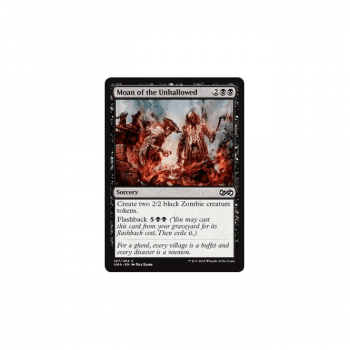 Moan of the Unhallowed : ULTIMATE MASTERS 107/254 - Magic the Gathering Single Card